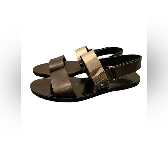 Vince Black and Silver Sandals - Picture 6 of 10